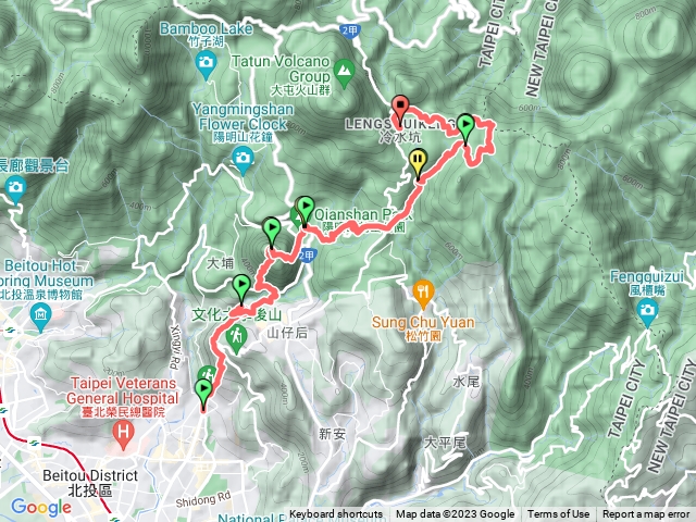 水管路_紗帽山_涓絲瀑布_擎天崗