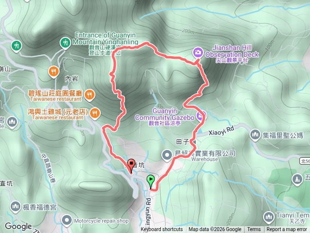 尖山步道（田埔巷上、小北插下）預覽圖