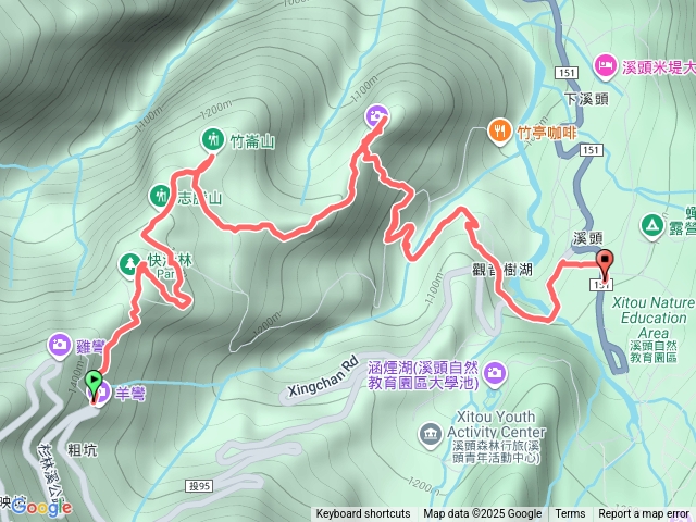 2025.08.18溪頭四秀-溪頭山、竹崙山、志騰山、快活林-羊彎銀杏森林（逆走）