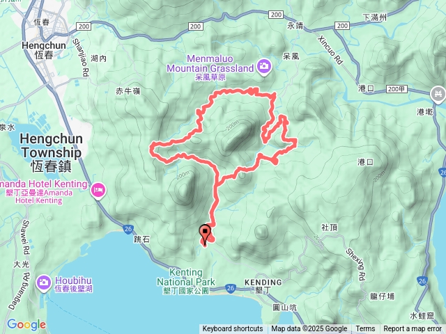 UTMBKenting25k預覽圖