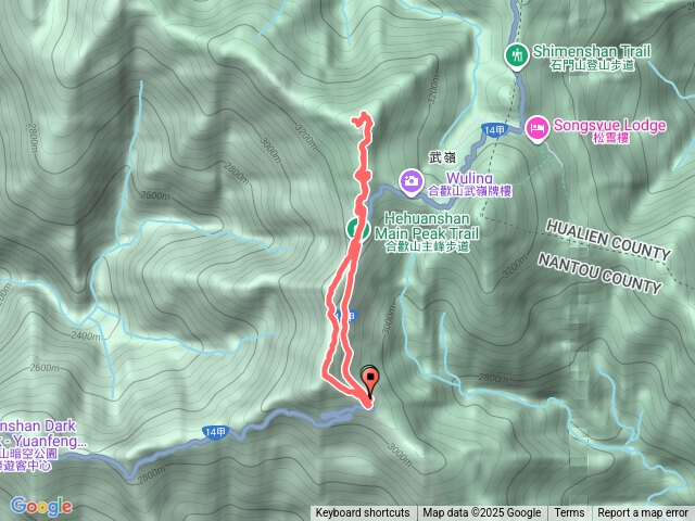 合歡主峰合歡南峰預覽圖