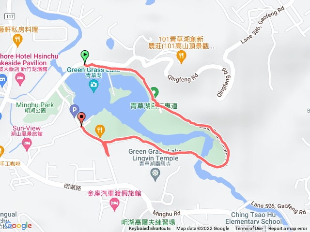 新竹青草湖環湖步道