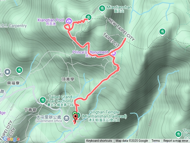 清天宮-向天山浩瑋生日登山行