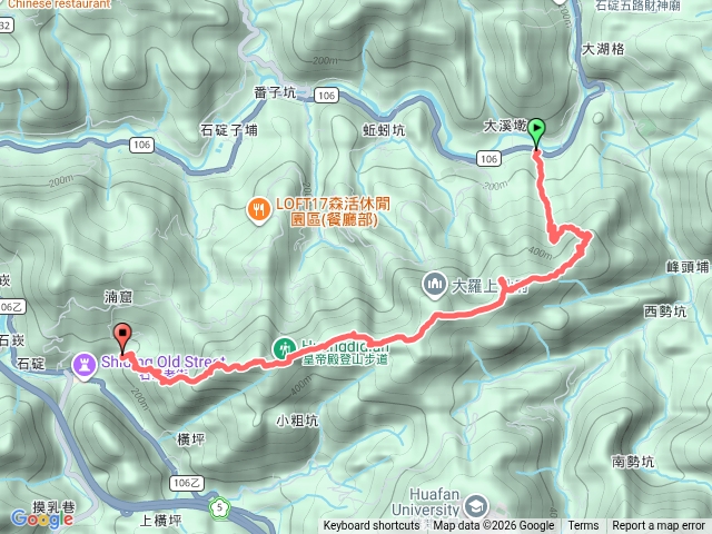 皇帝殿六連峰縱走預覽圖