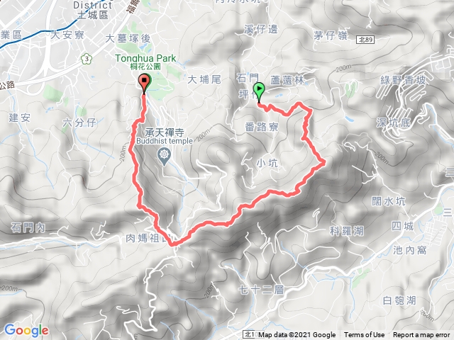 土城五秀大縱走