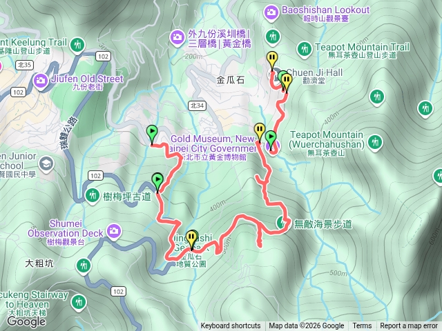 金瓜石本山地質公園預覽圖
