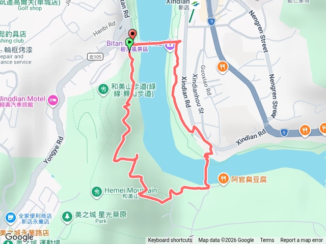 和美山步道藍線預覽圖