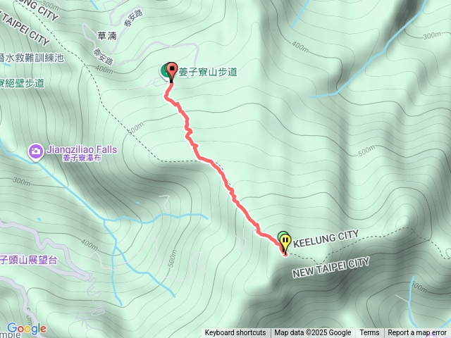 小百岳編號011：姜子寮山步道