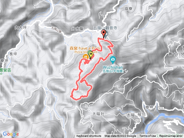 金龜岩猴洞步道一線天五指山橫向大隘山仙洞