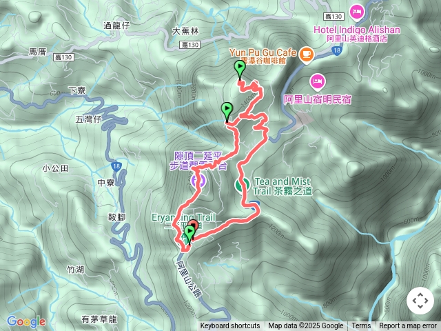 20250426二延平走隙頂山
