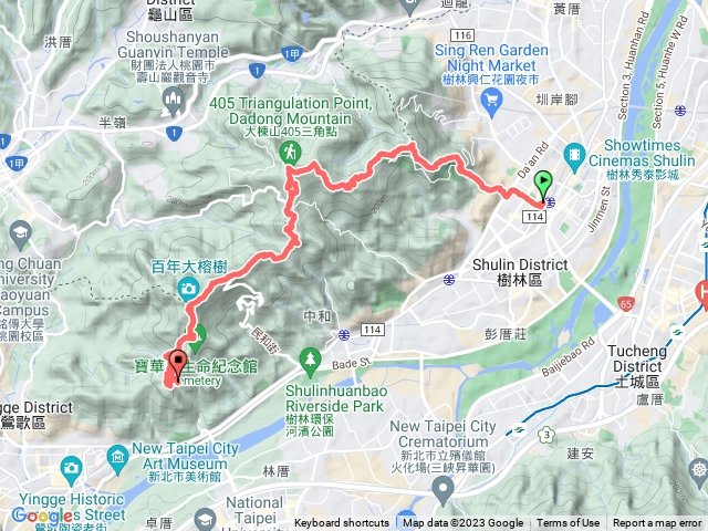 樹鶯縱走未完成