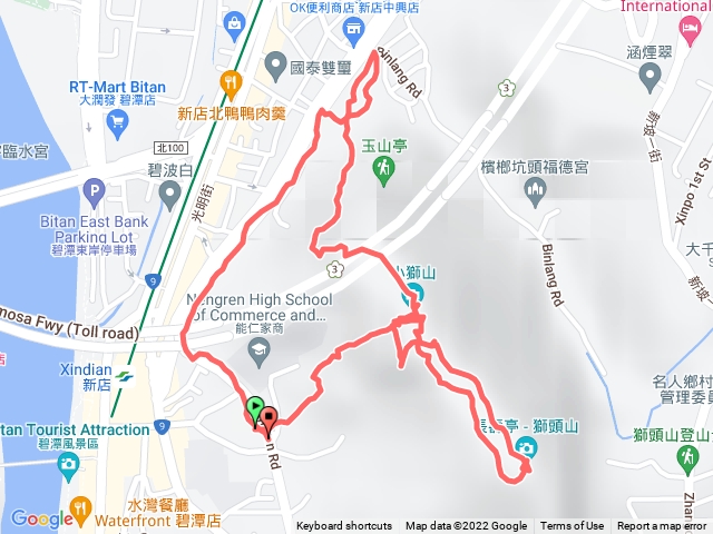 新店小獅頭山登山步道