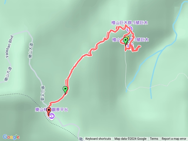 檜山巨木群步道預覽圖