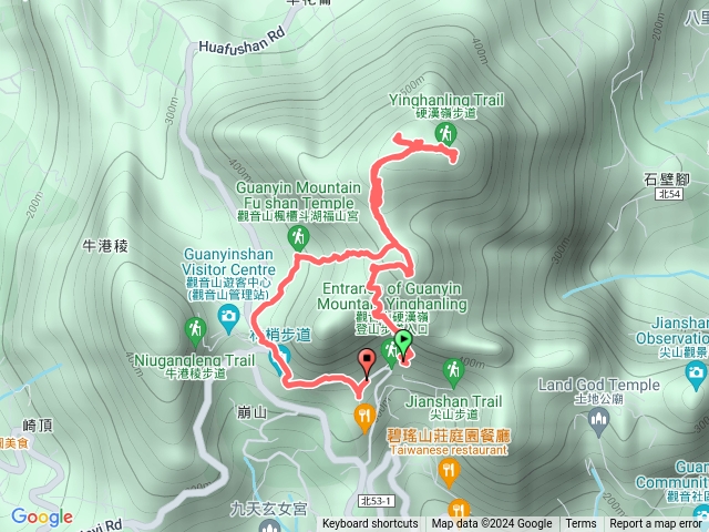 觀音山登山健行