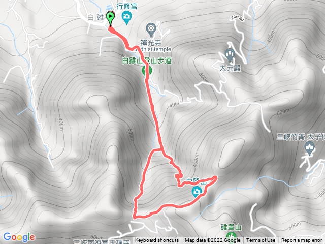 白雞山登山步道