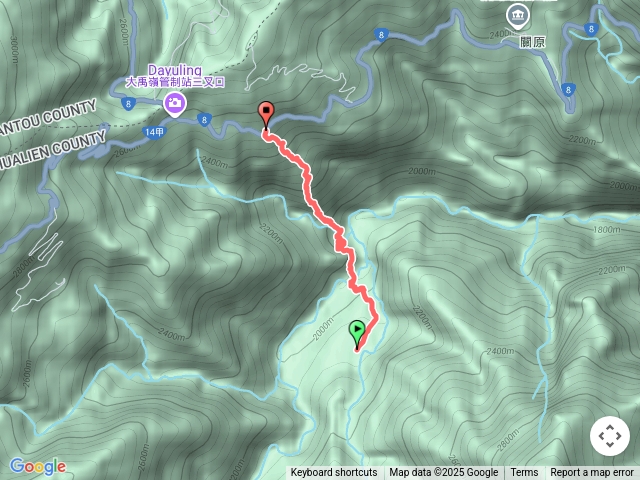 250425屏風山屋到登山口