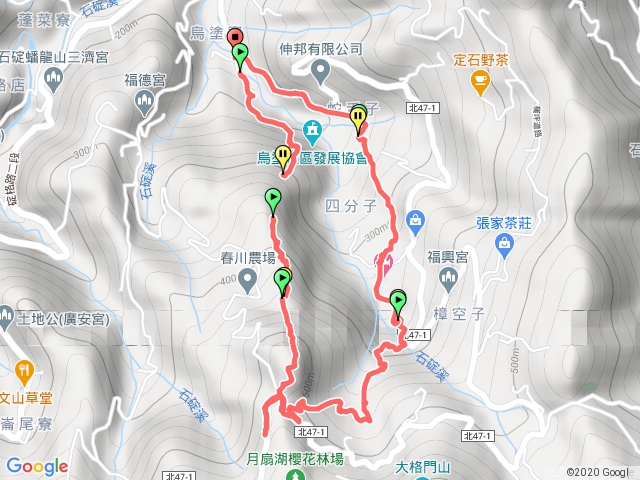 月扇湖山小走走