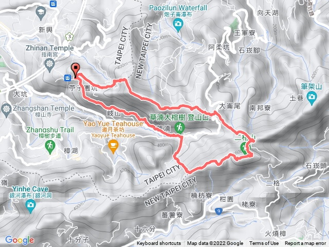 猴山岳步道.二格山0型
