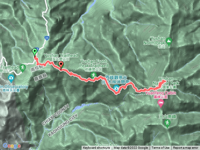 玉山主峰