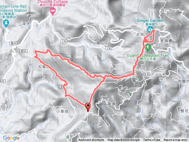 樟之細路(RSA50)-出關古道(聖關段)+關刀山西北峰