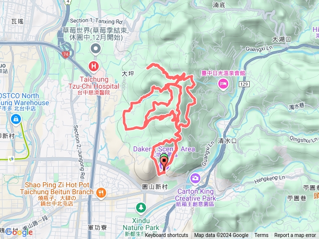 四進四出風動石