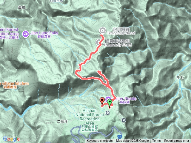眠月線+大塔山+受鎮宮（偷走鐵路）