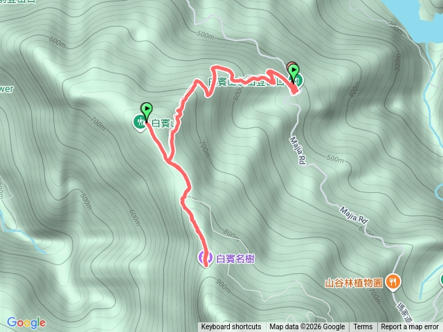 瑪家村白賓山登山步道
