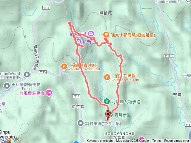 九福，觀南，霽月步道O繞