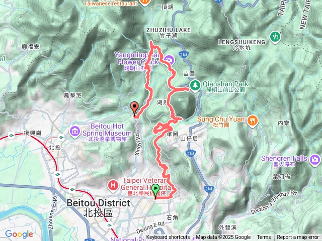 20250831陽明山古道瀑布水圳