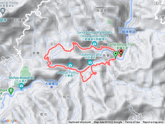 2022/08/06 三貂嶺瀑布