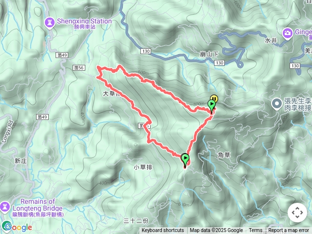 關刀山關刀山西北峰繞