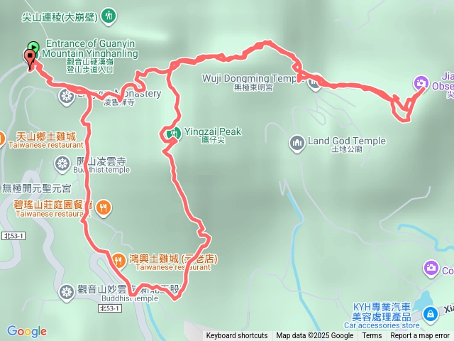 福隆山步道-小北插-尖山