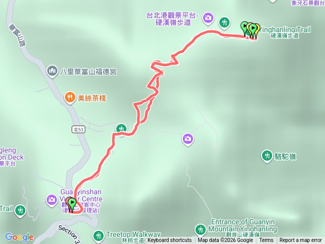 觀音山楓櫃斗右側土路預覽圖