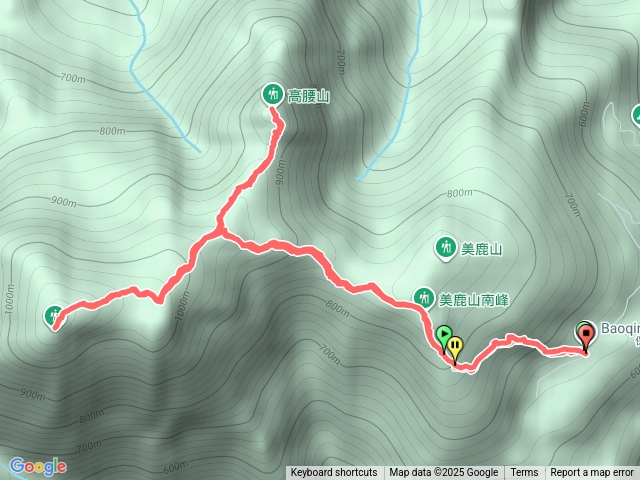 拔刀爾山-高腰山登山健行