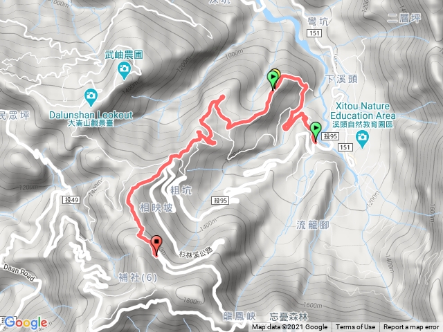 杉林溪 鼠灣>豬灣連峰行