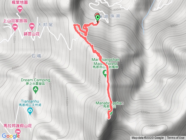 馬拉邦山（珠湖登山口起（