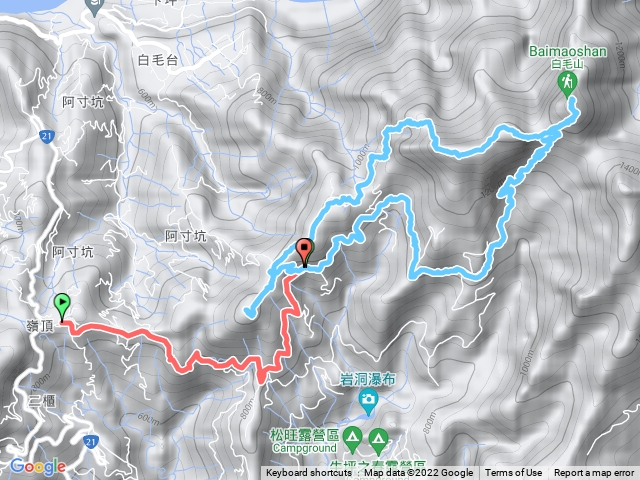 2022-11-13_07-43-47 白毛林道上白毛山接臭頭山下黑田山