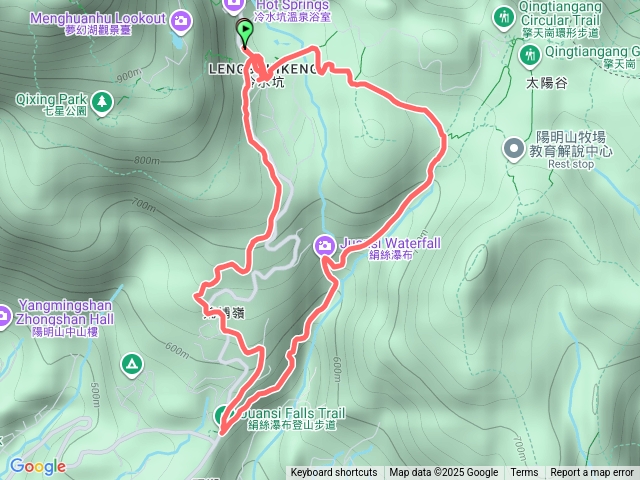 冷水坑-絹絲瀑布-冷水坑