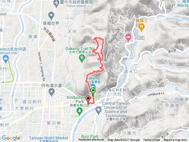 大坑觀音亭風動石踩點