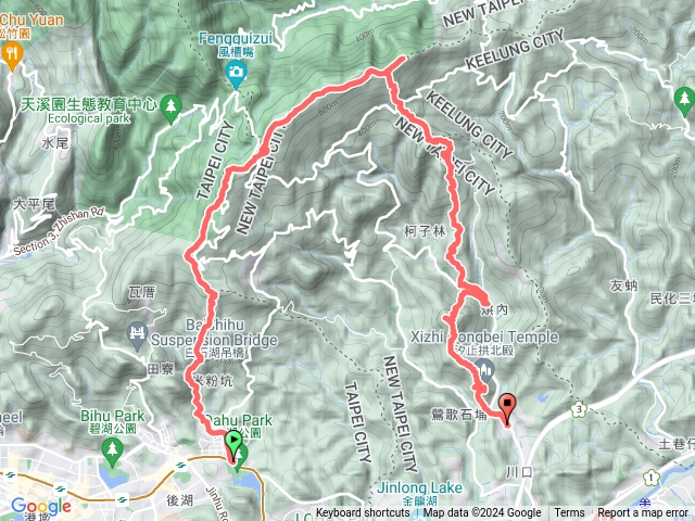 大湖北登梅花山五指山友蚋山南連新山北港山出拱北殿