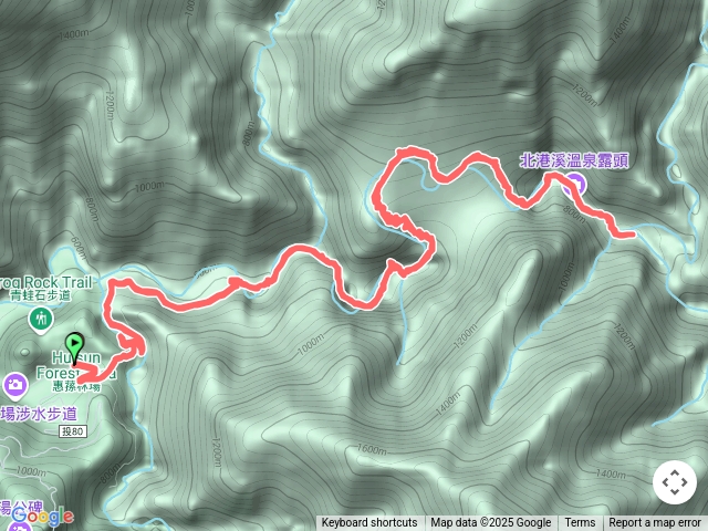 北港溪峽谷步道