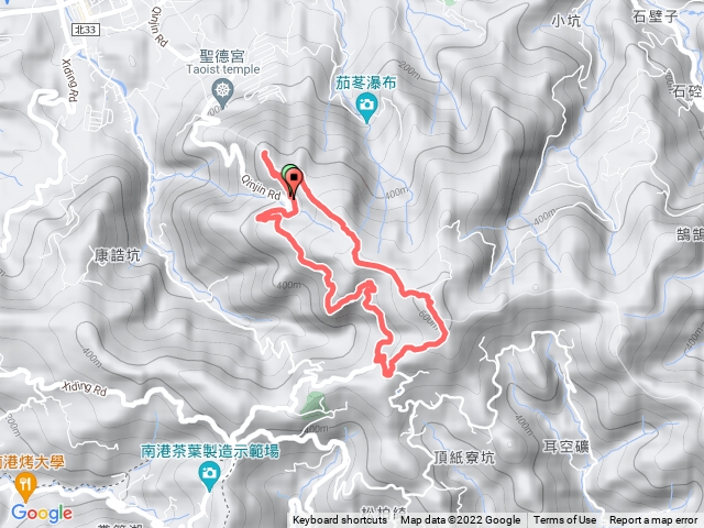 汐止大尖山四分尾山環狀步道