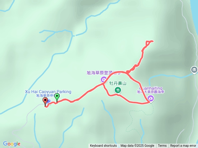 旭海草原、牡丹鼻山、北牡丹鼻山