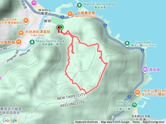 國中-萬中瀑布-瑪鍊山主峰-東北峰-國中