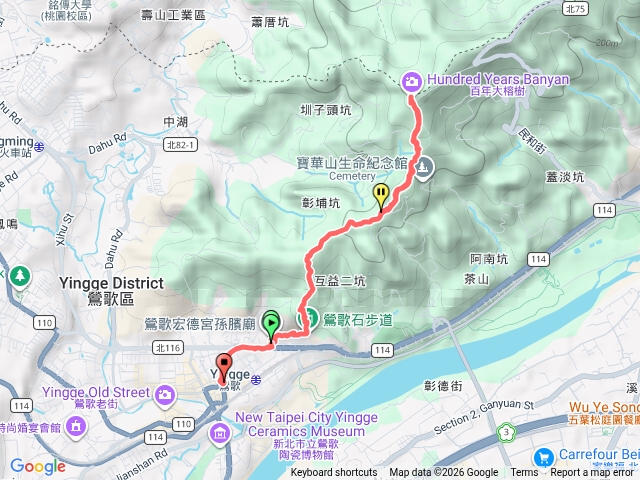 鶯歌石步道、孫龍步道、碧龍宮步道預覽圖