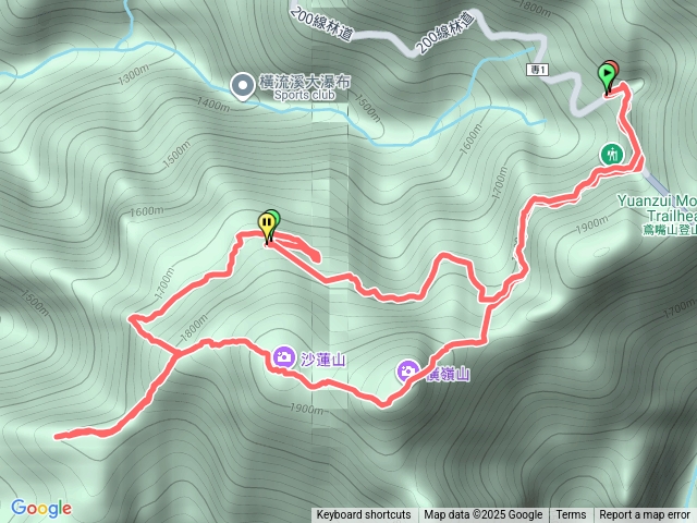 【細說大雪山木馬古道】橫嶺山、沙蓮山、笛吹山繞一圈