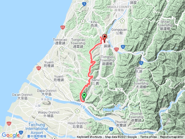 20211226 火炎山南北稜縱走續接三通嶺古道、虎頭崁古道出銅鑼