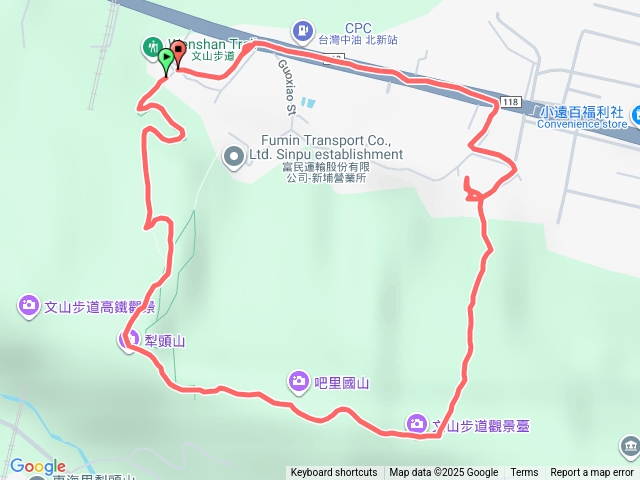 文山步道遠東下