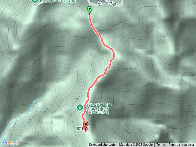 1141010屋我尾山步道