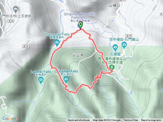 青山瀑布步道O型